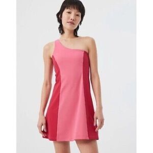 Outdoor voices one shoulder athletic dress size XS in pink
